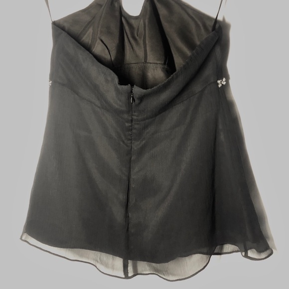 string halter top with gem detail on front - Picture 5 of 5